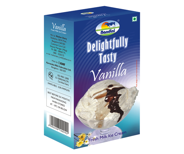 Family Pack Fresh Milk Ice Cream - Vanilla