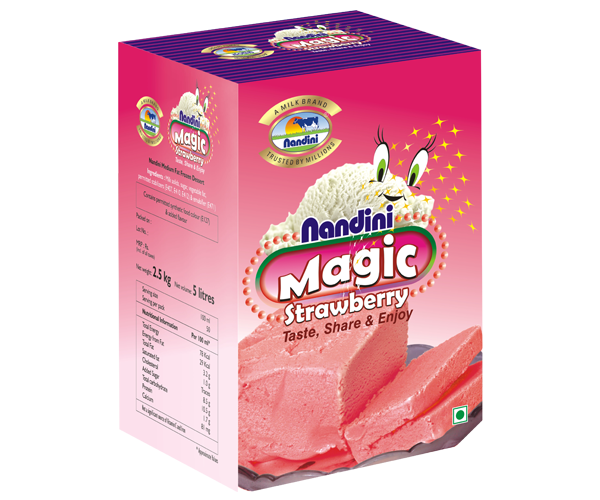 Magic Frozen Dessert - Strawberry